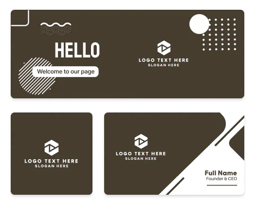 logo and business card tools