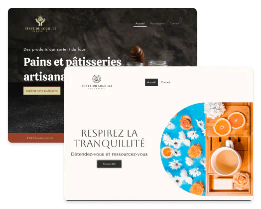 Exemples de sites Web