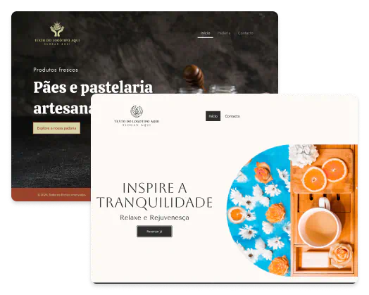 Exemplos de websites