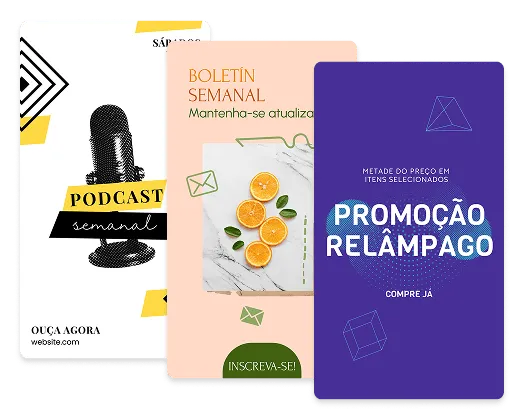  Exemplos de story para WhatsApp