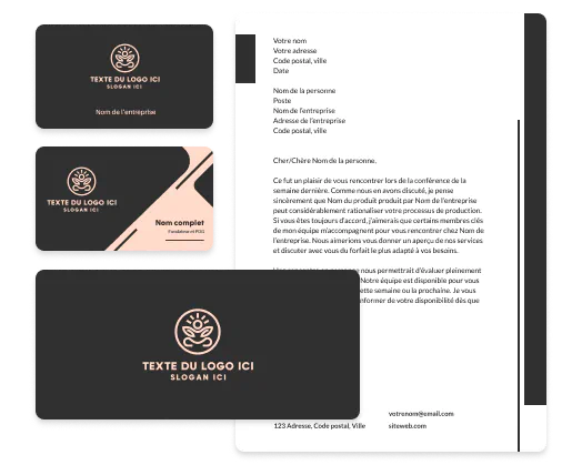 outils de création de logos et de cartes de visite