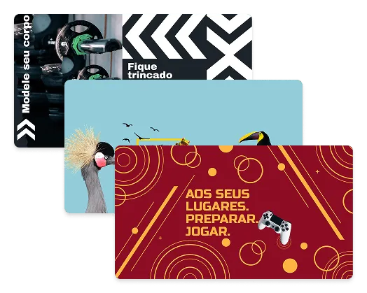 Exemplos de banner para YouTube