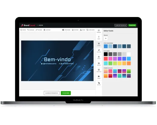 Editor de banners do YouTube
