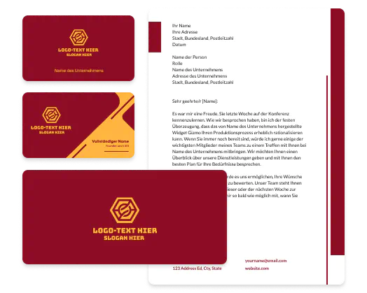 Logo- und Visitenkarten-Tools