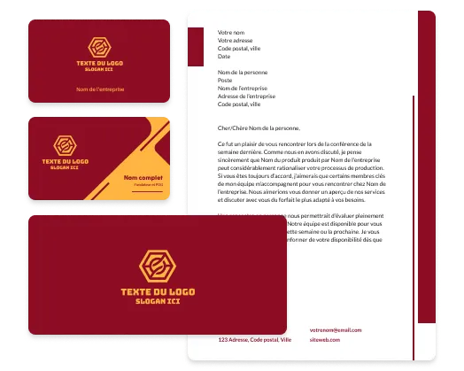 outils de création de logos et de cartes professionnelles