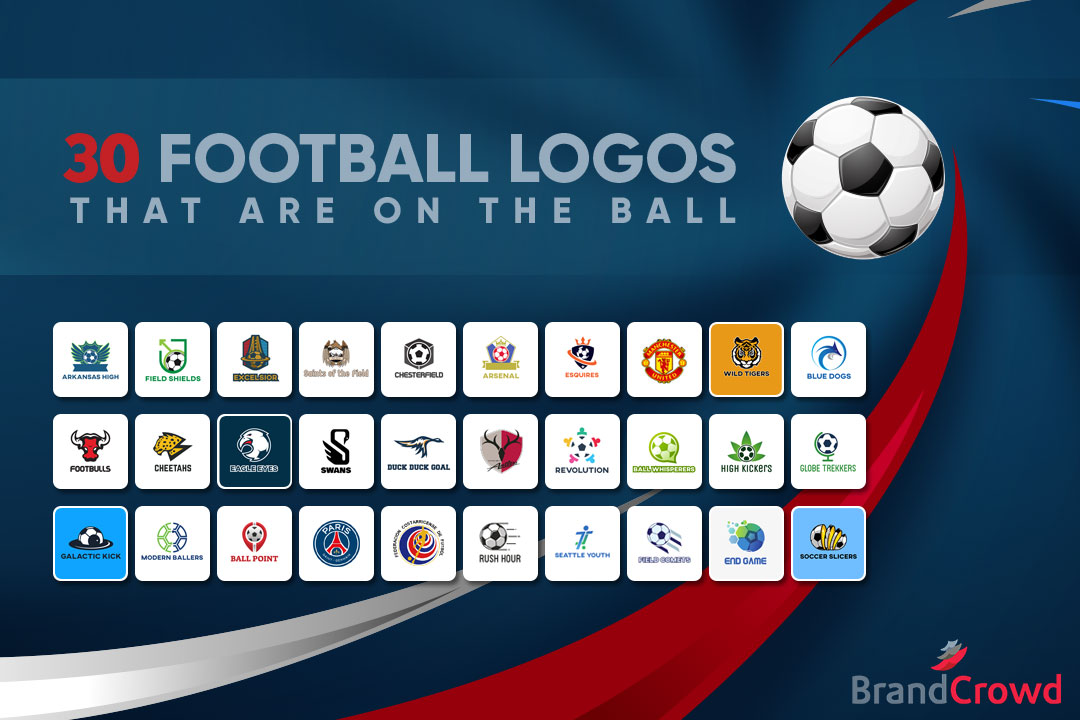 30 Football Logos That Are on the Ball