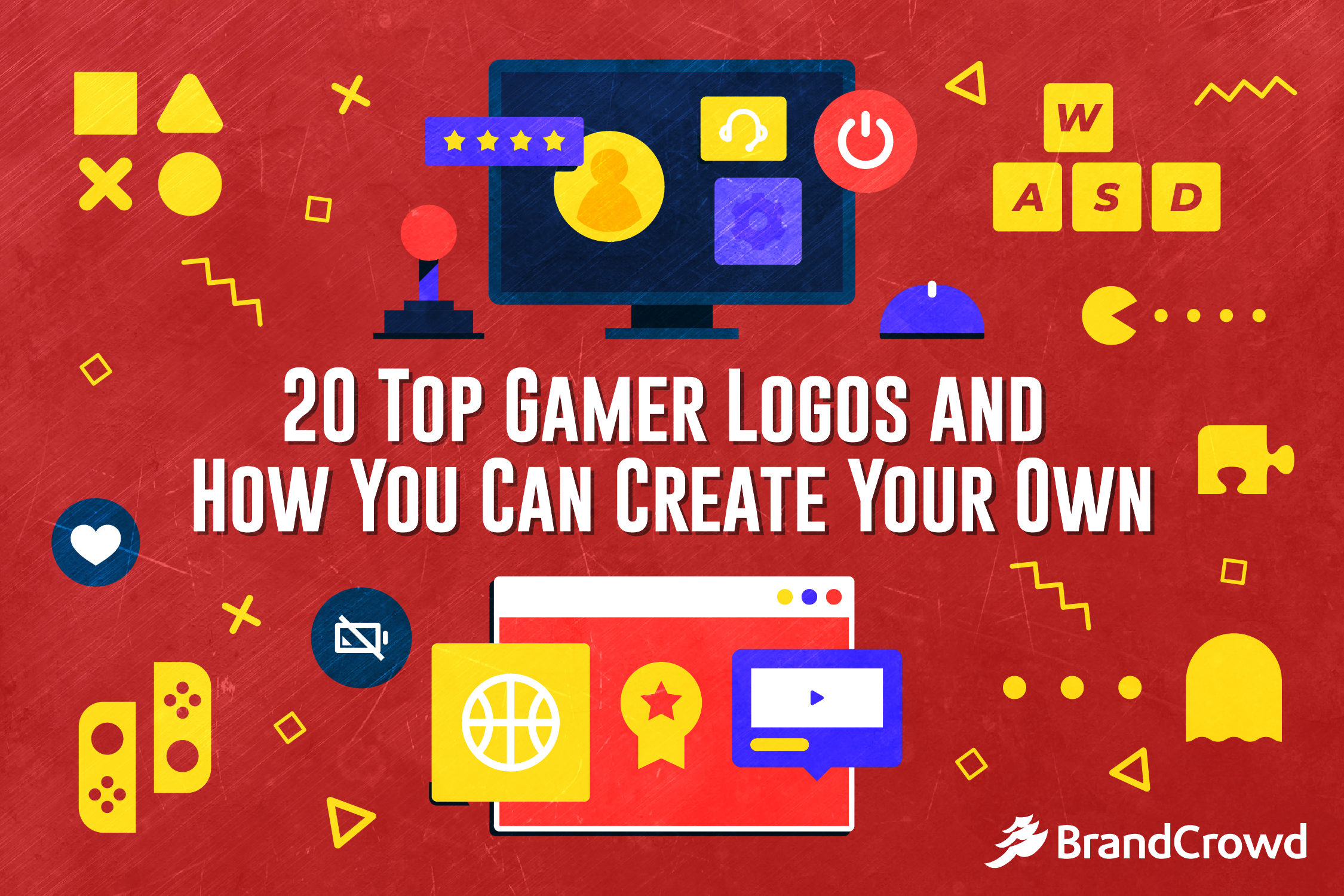 20 Top Gamer Logos and How You Can Create Your Own