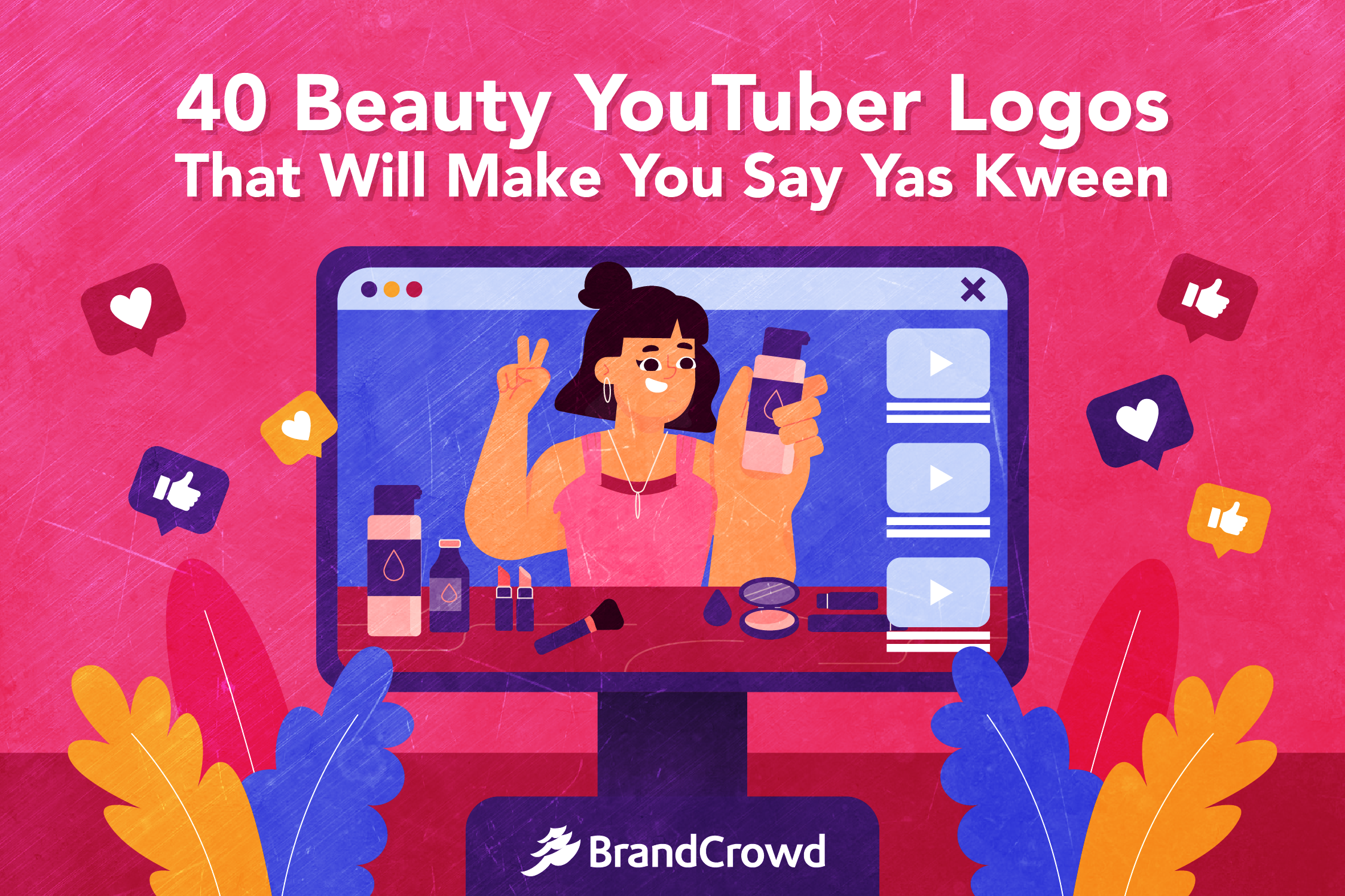 40 Beauty YouTuber Logos That Will Make You Say Yas Kween