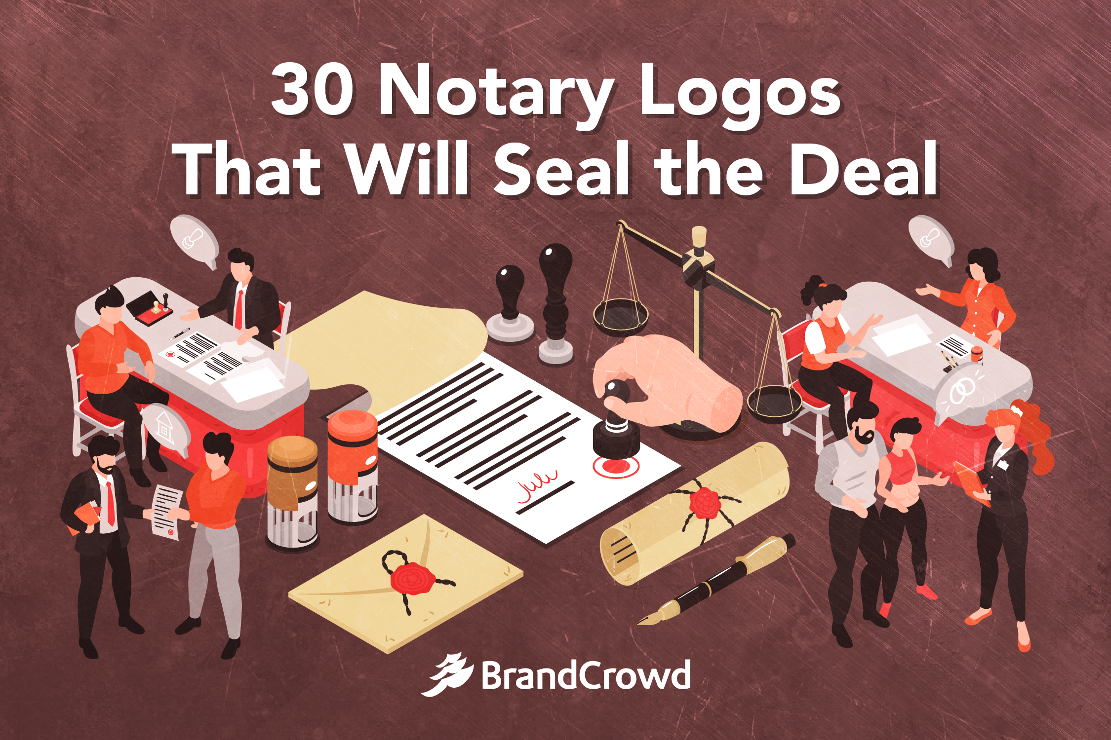 30 Notary Logos That Will Seal the Deal