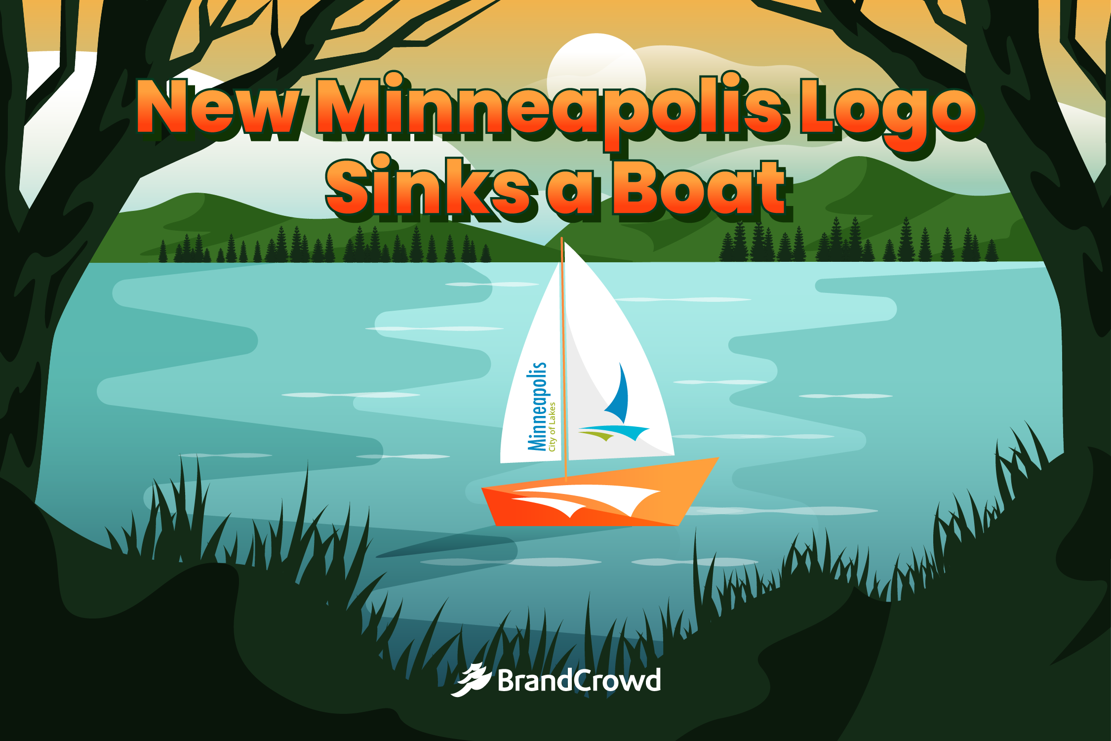 New Minneapolis Logo Sinks a Boat