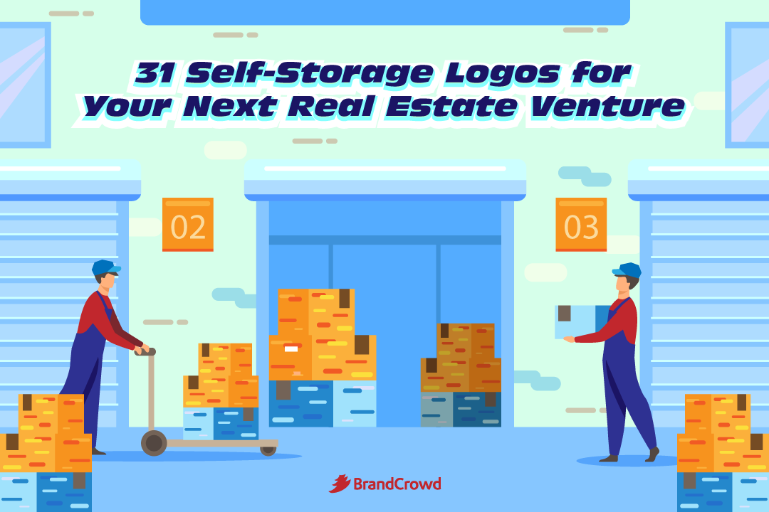 31 Self-Storage Logos for Your Next Real Estate Venture