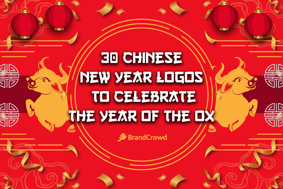 30 Chinese New Year Logos To Celebrate The Year of The Ox