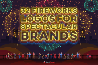 32 Fireworks Logos for Spectacular Brands
