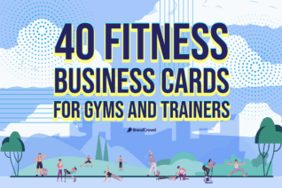 40 Fitness Business Cards for Gyms and Trainers