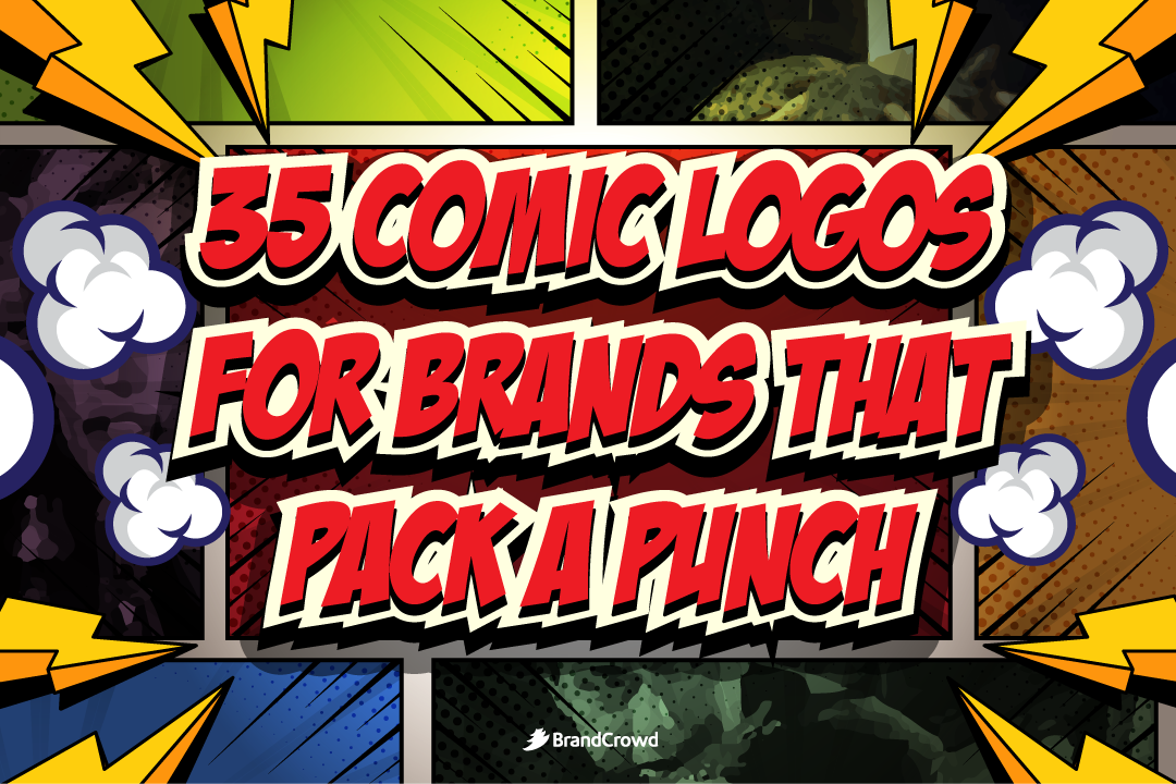 35 Comic Logos for Brands That Pack a Punch