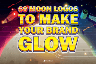 60 Moon Logos to Make Your Brand Glow