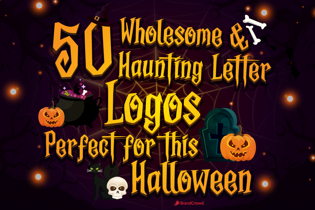 50 Letter Logos for This Haunting Season