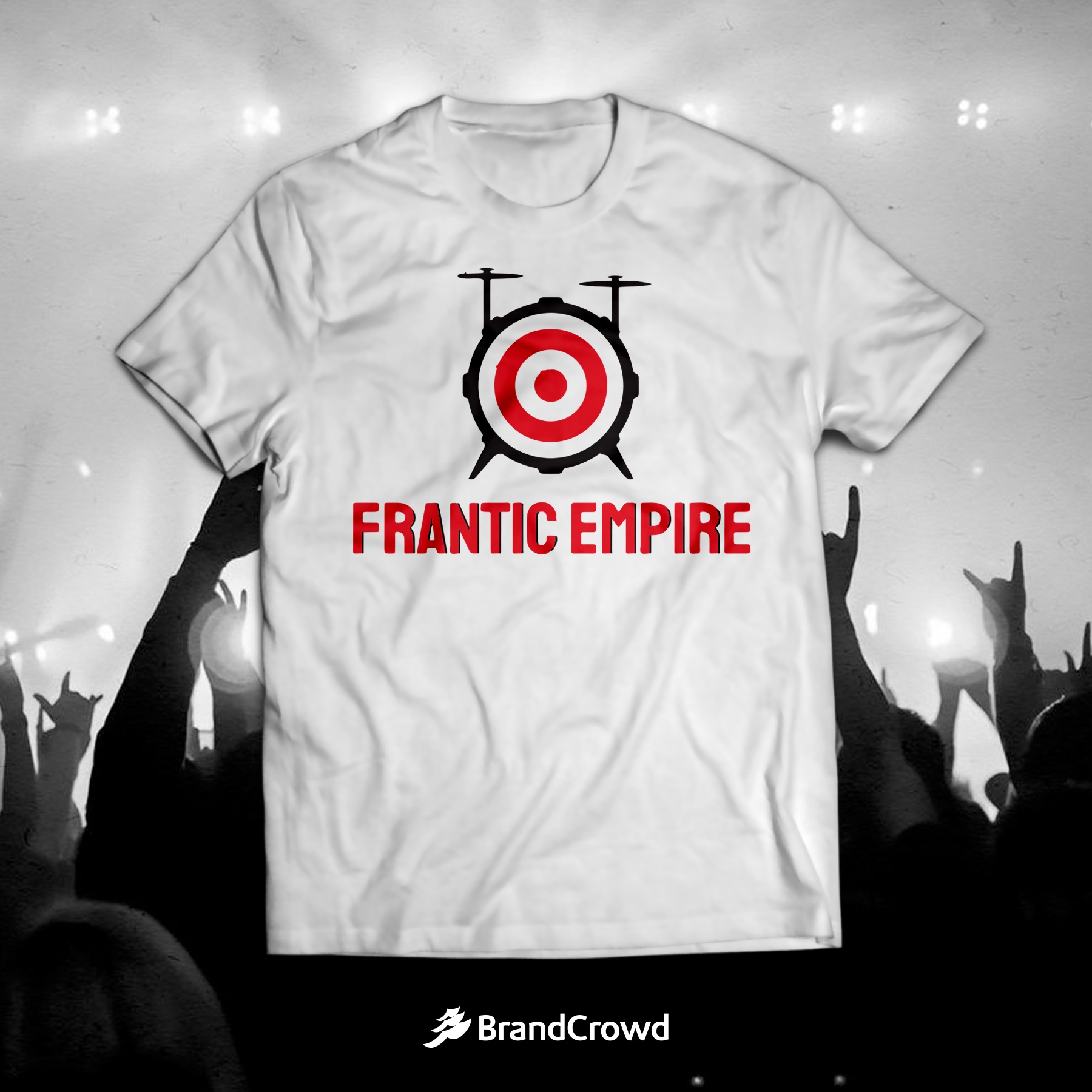 Band Shell Logo Music 30 Band Logos To Keep You Rocking and Rolling - BrandCrowd Blog ...