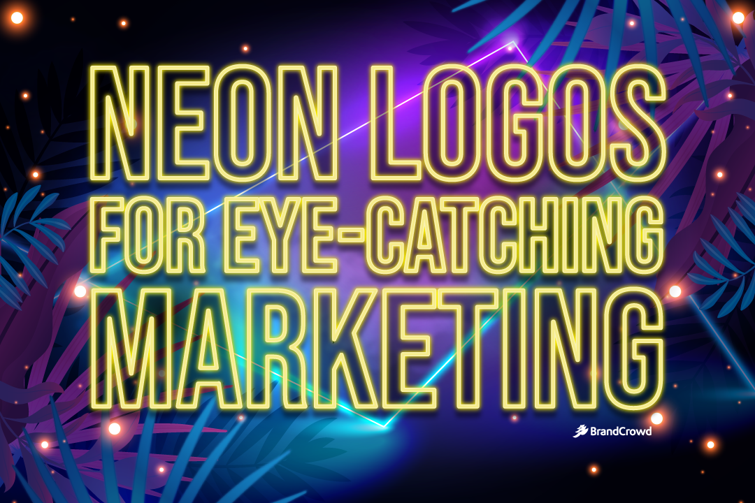 94 Neon Logos For Eye-Catching Marketing