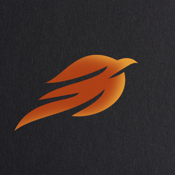 Falcon Logo 3d Png