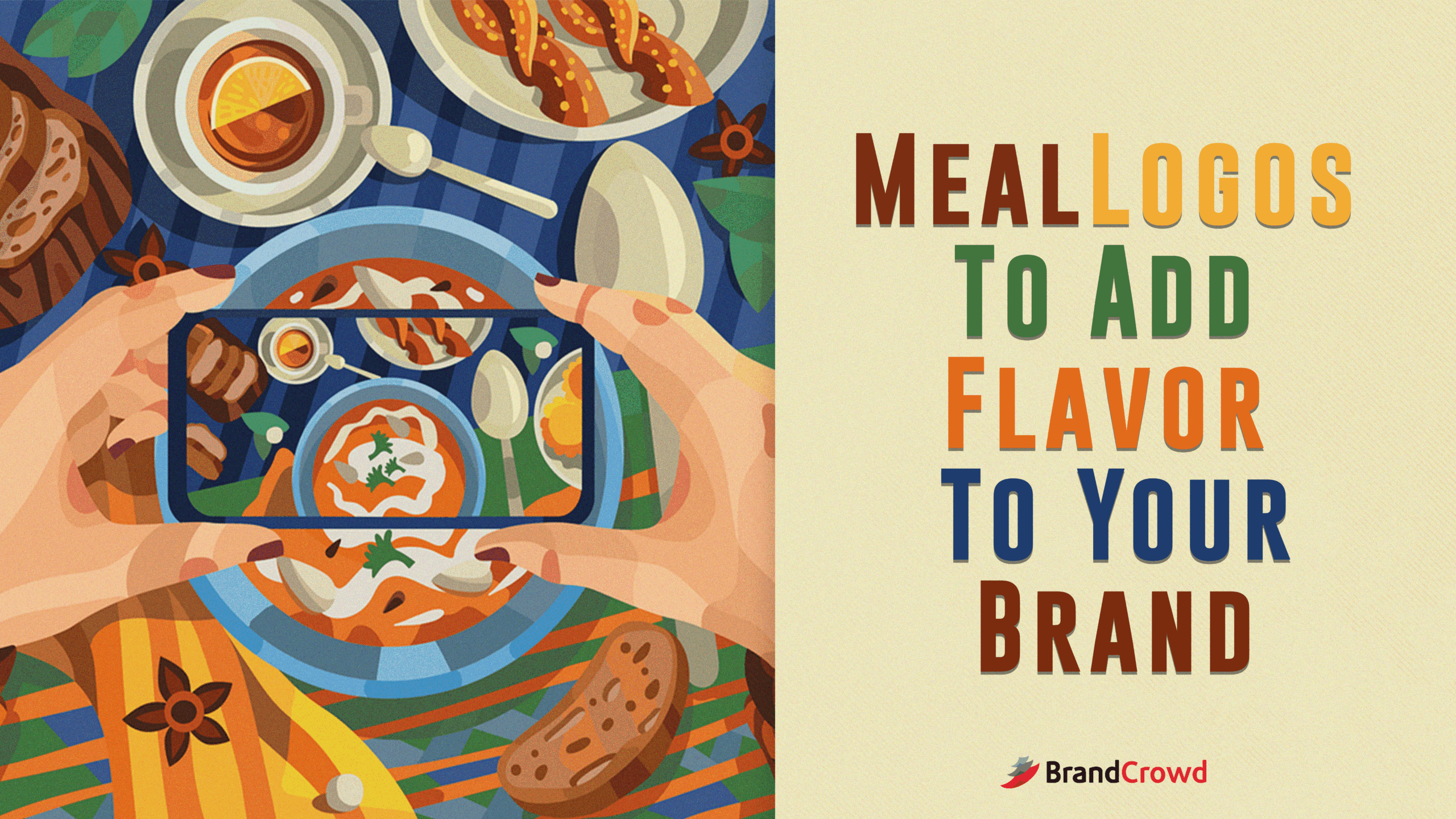 50 Meal Logos To Add Flavor To Your Brand
