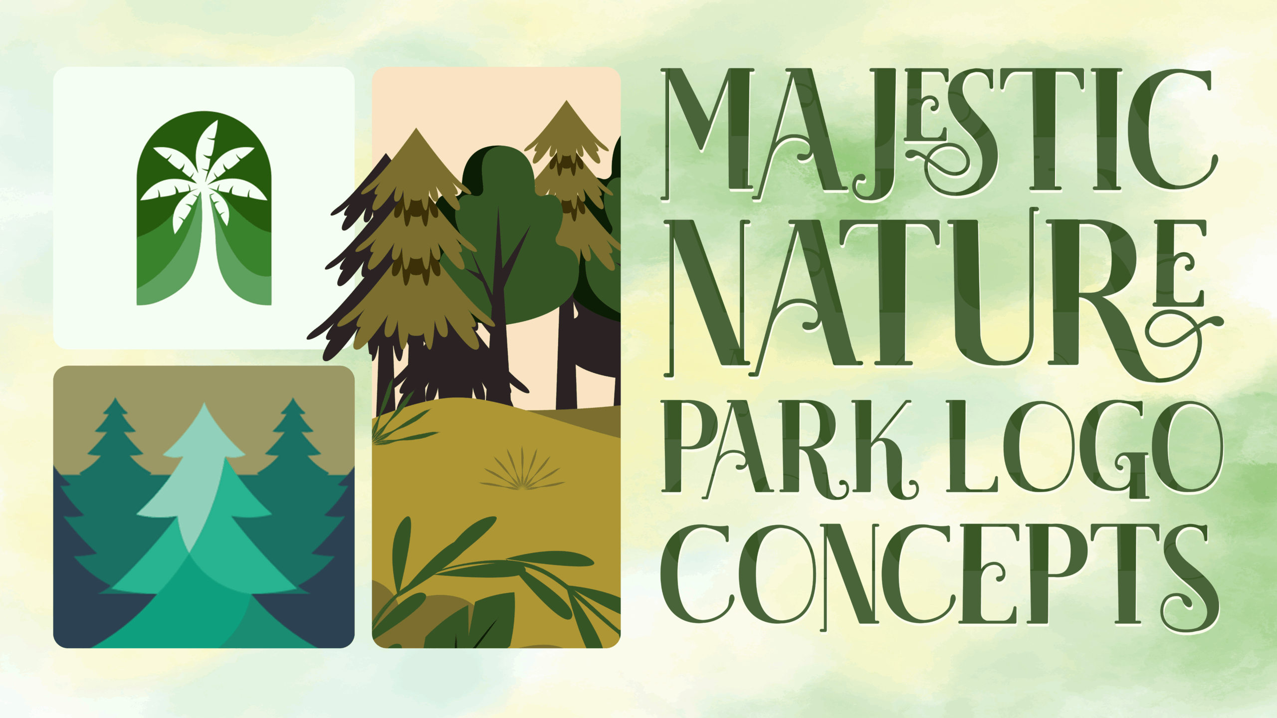 50 Majestic Nature Park Logo Concepts