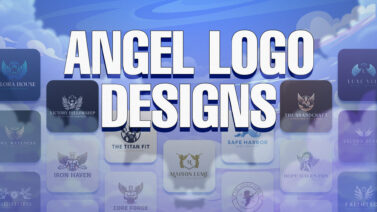 30 Angel Logos That Lift Your Brand Above the Rest