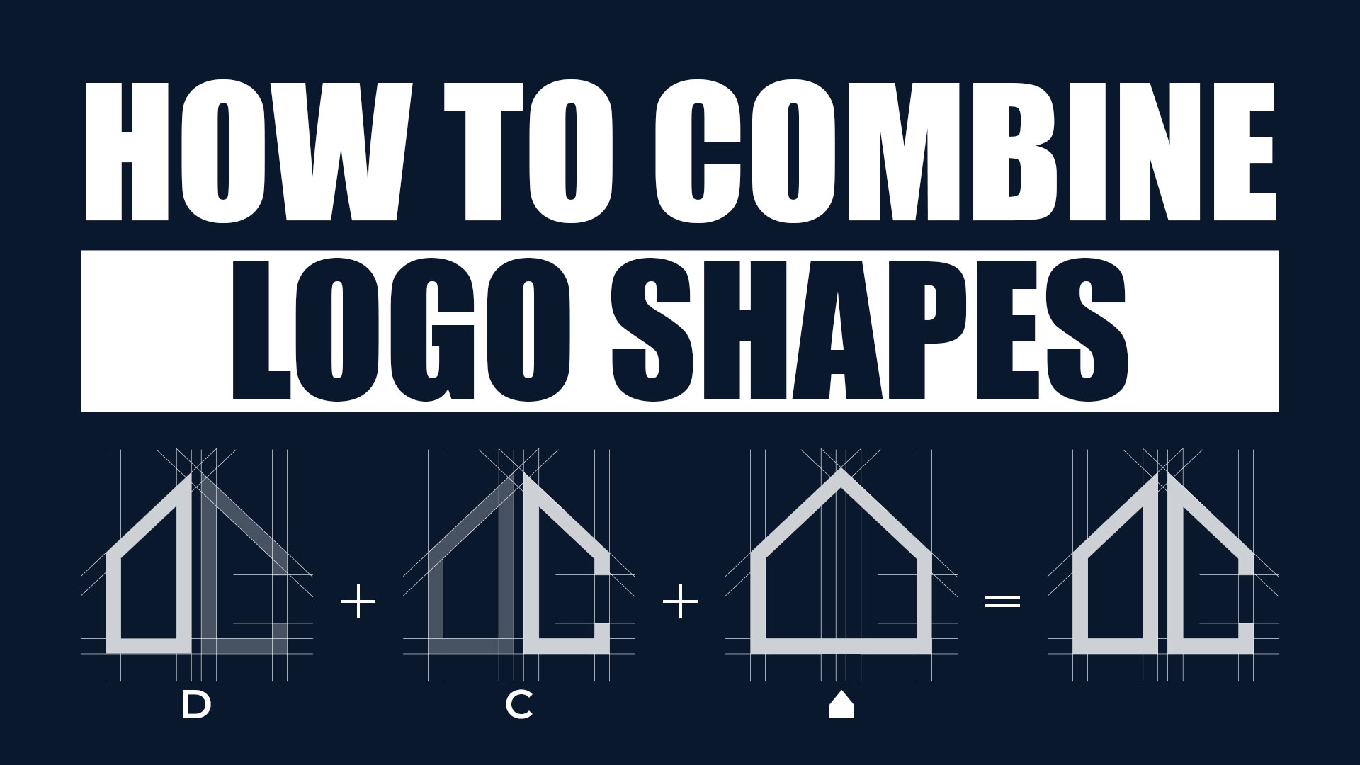 How To Combine Logo Shapes