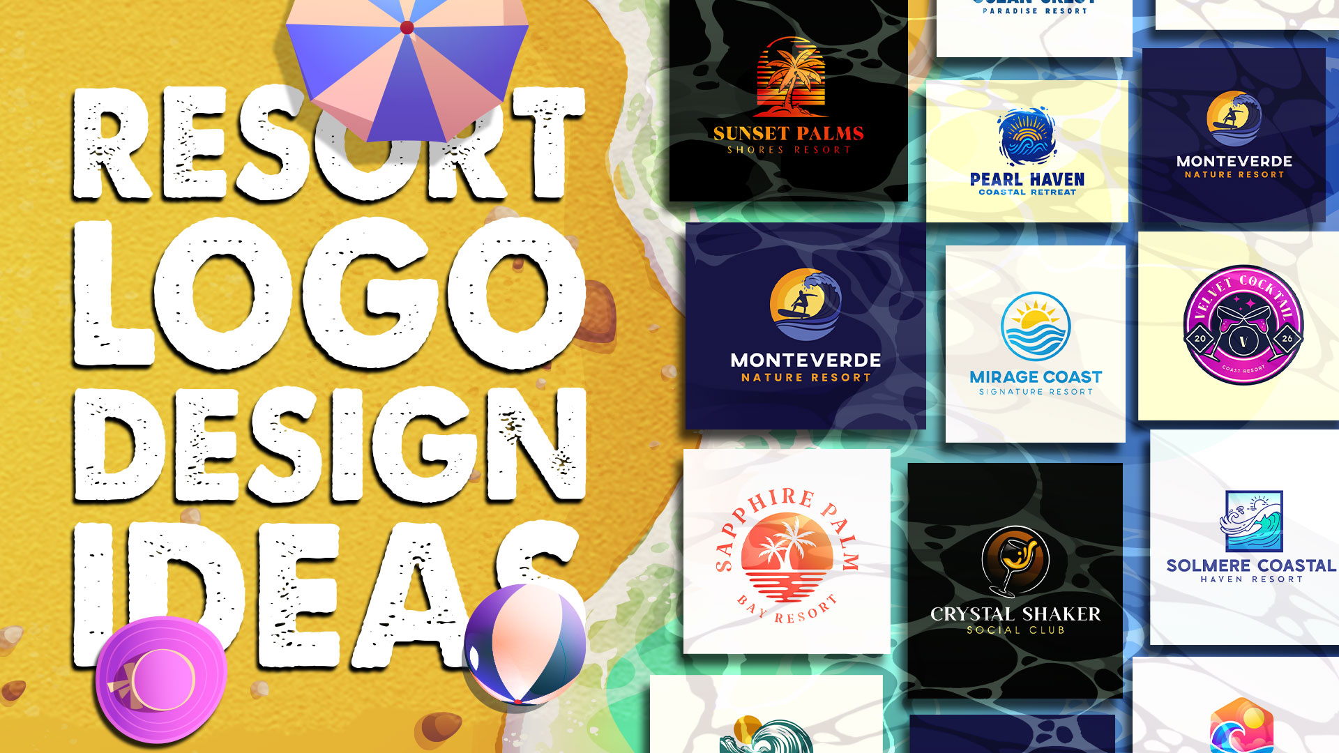 50 Resort Logos to Give Your Brand a Five-Star Escape