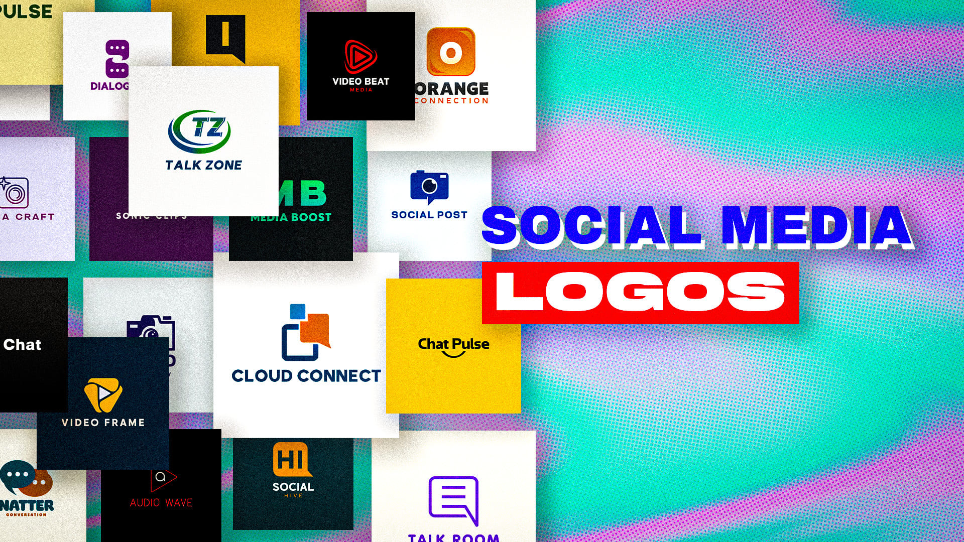 45 Trendy Social Media Logos That Own the Feed