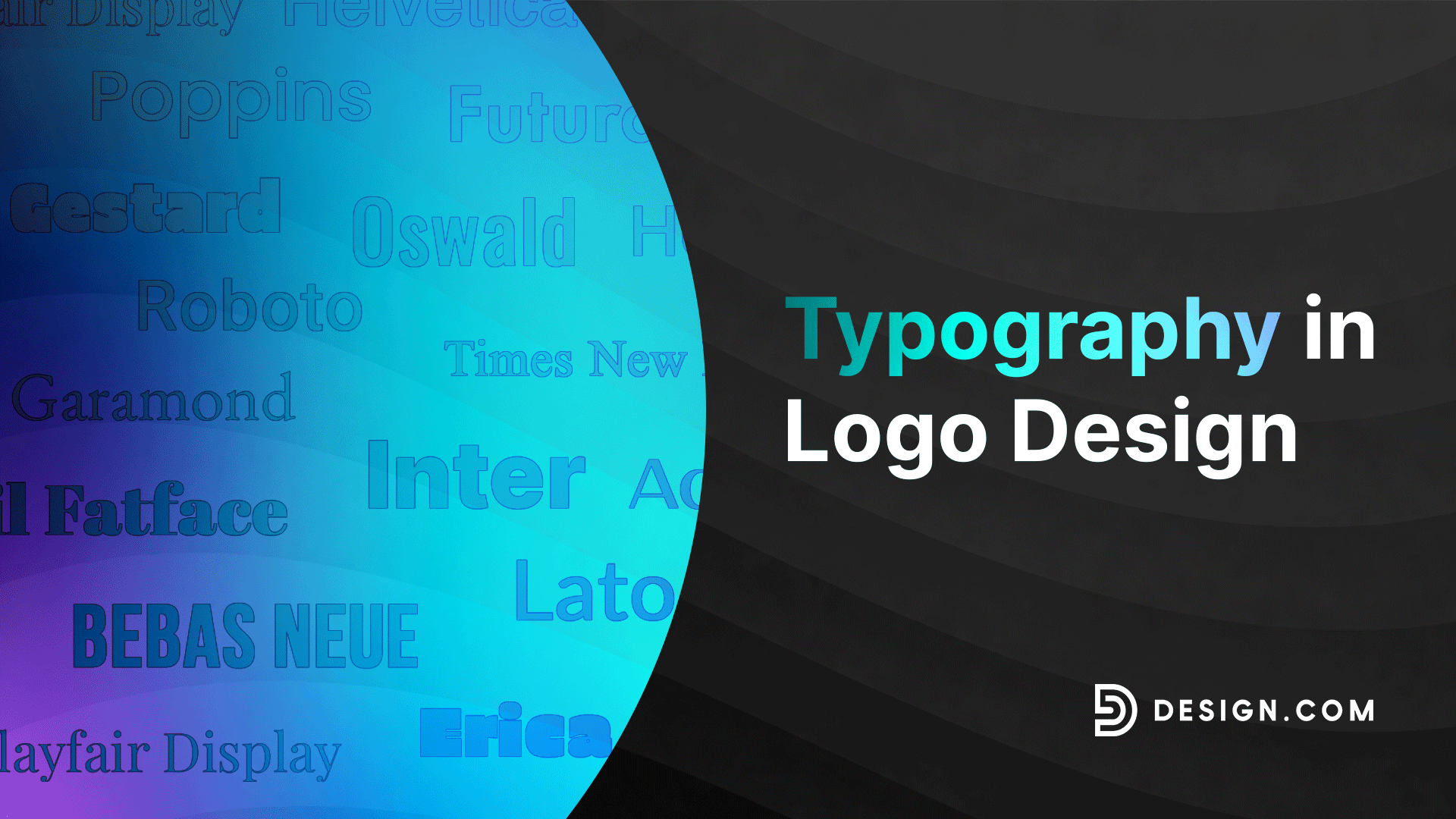 The Role of Typography in Logo Design - Design.com Blog | Design.com