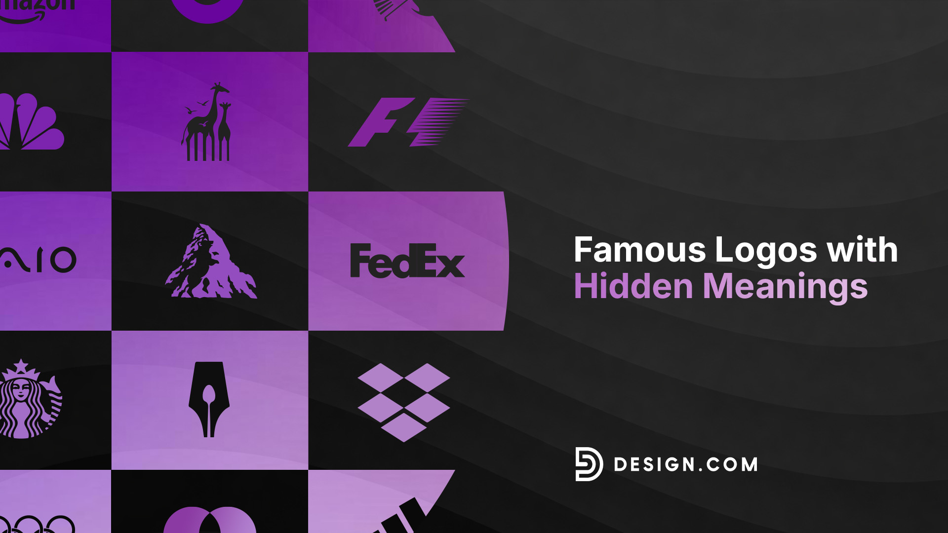 55 Famous Logos with Hidden Meanings
