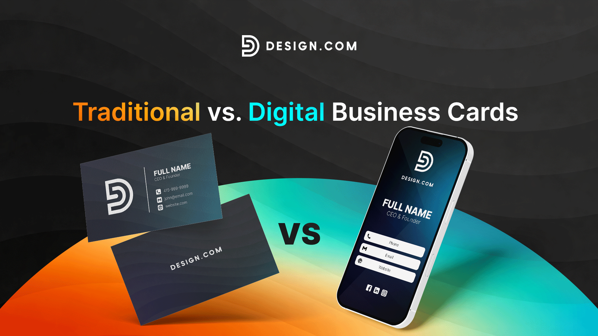 Traditional vs. Digital Business Cards