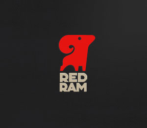 Red Ram Logo Design by Mikeymike