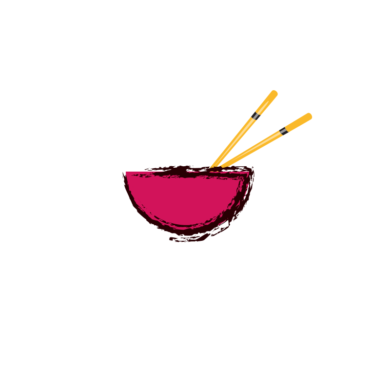 Bowl and Chopsticks logo