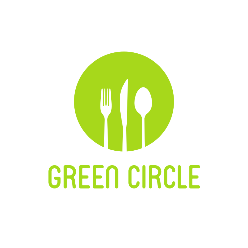 Green Circle Cutlery Logo