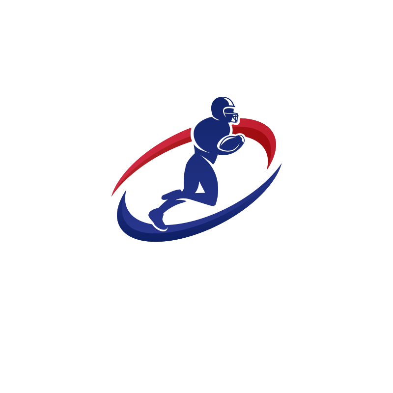 American Football Player logo