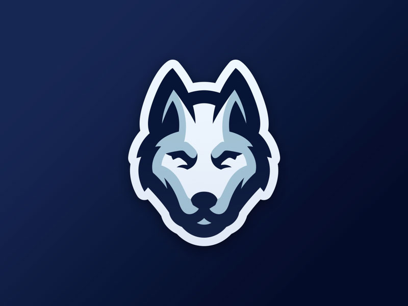 Husky Logo Design by Jef
