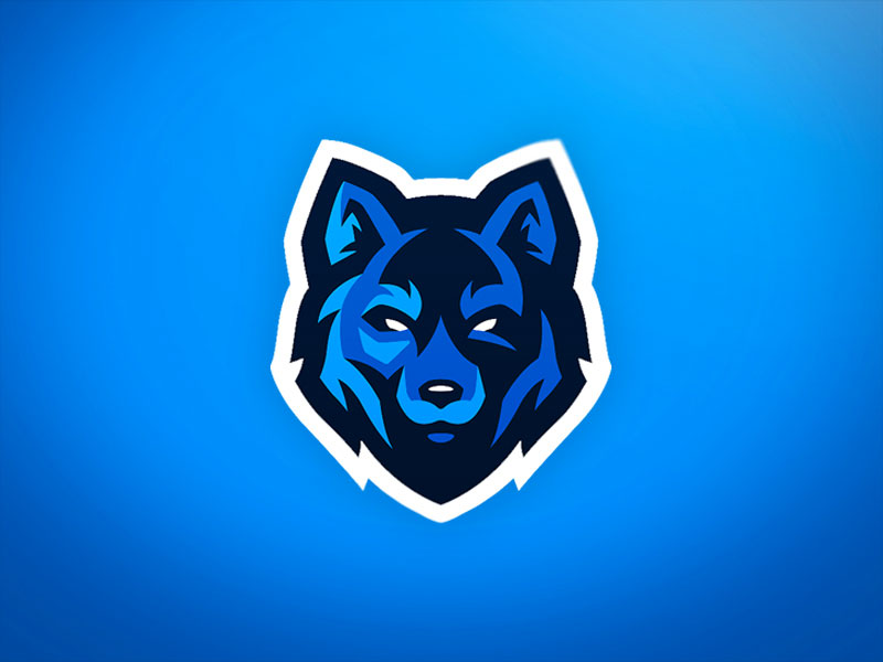 cool wolf logos