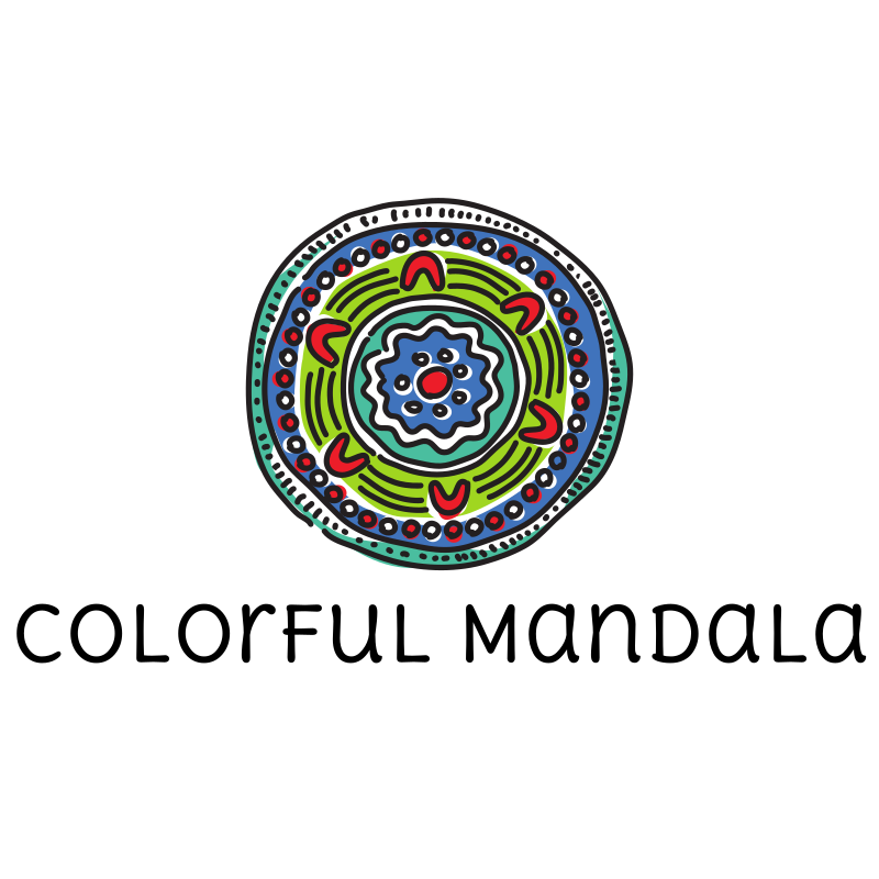 Colorful Mandala Logo