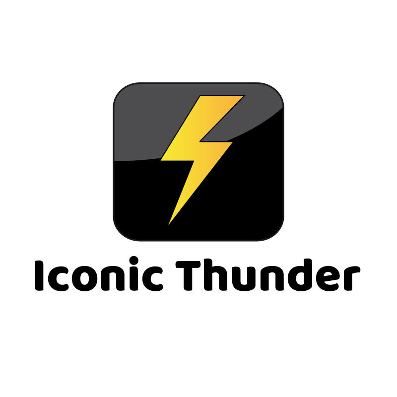 Iconic Thunder Logo