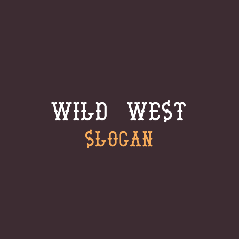 Wild West Wordmark logo