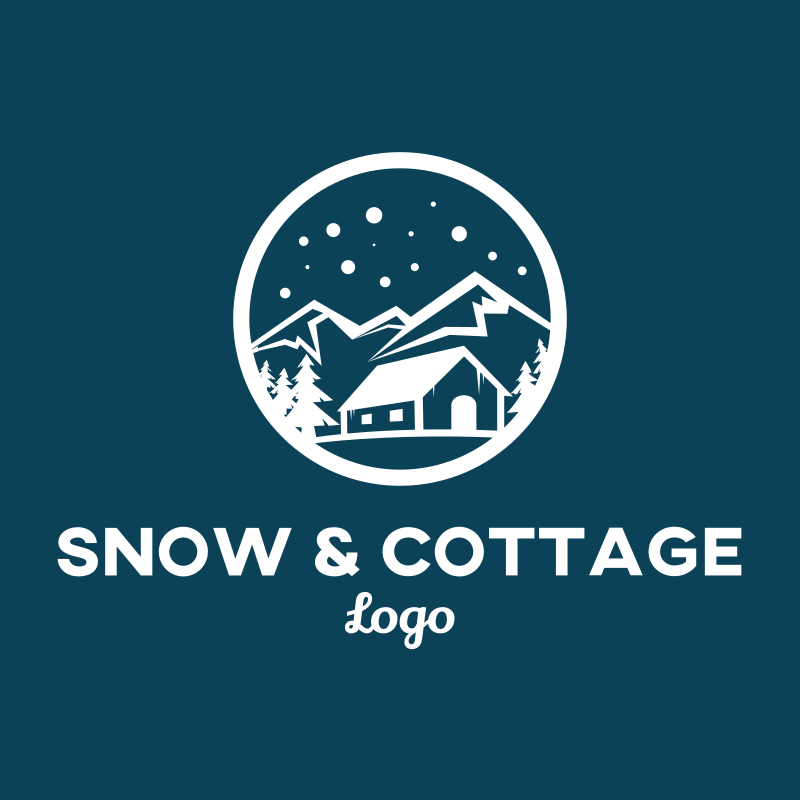 Snow and Cottage logo