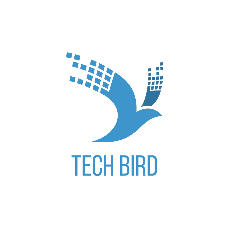 Tech Bird Logo Design