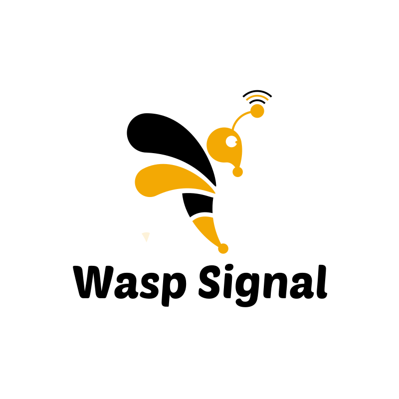 Wasp Signal Logo Design