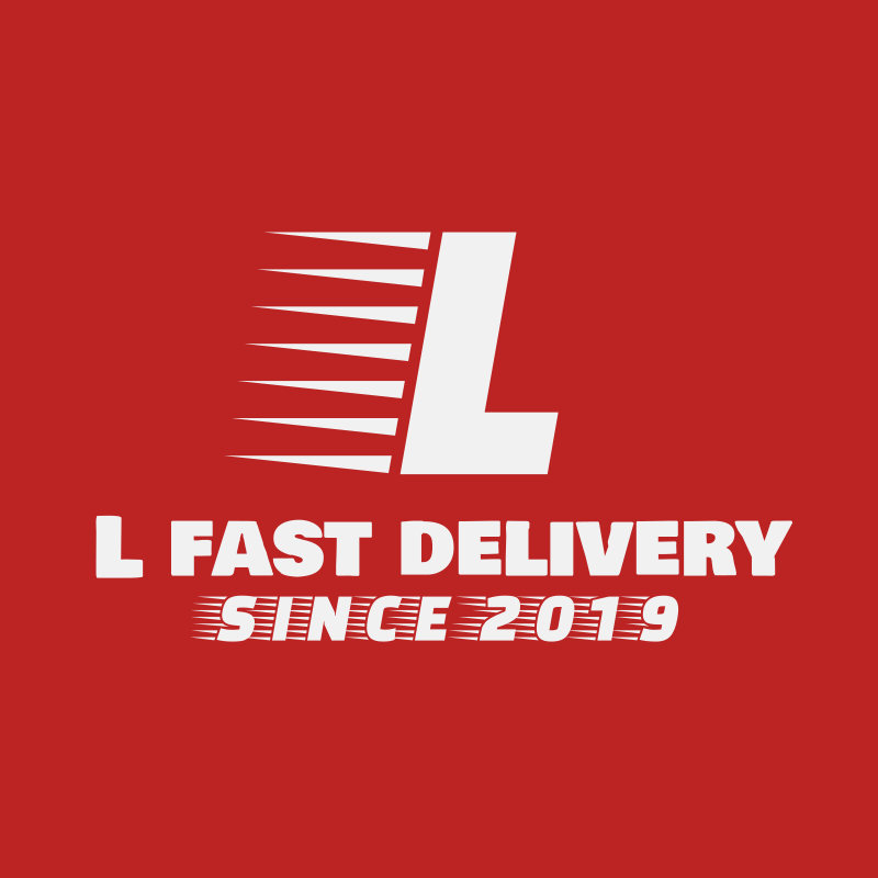 L Fast Delivery Logo Design