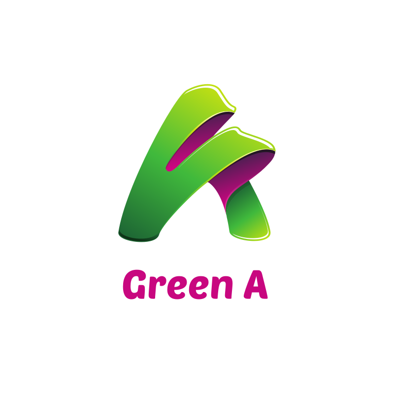 Green A logo