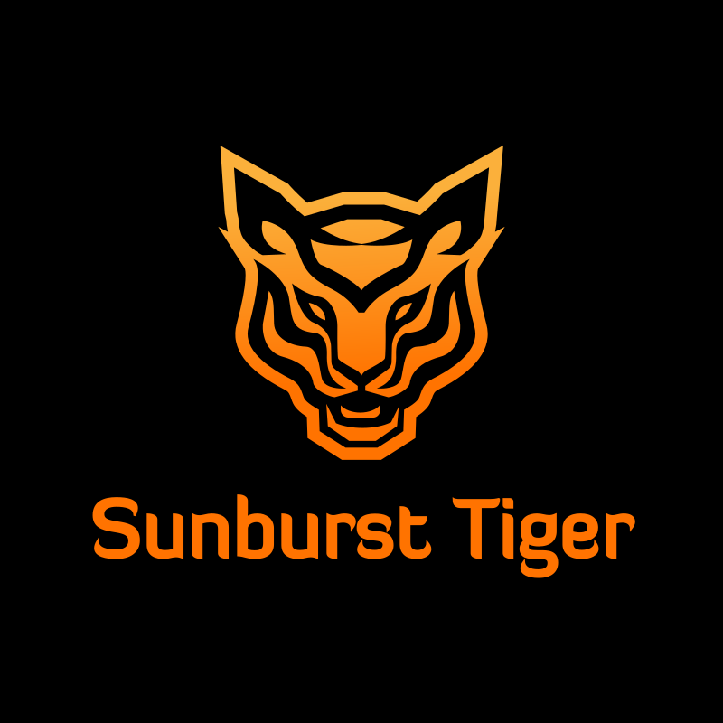 Sunburst Tiger Logo