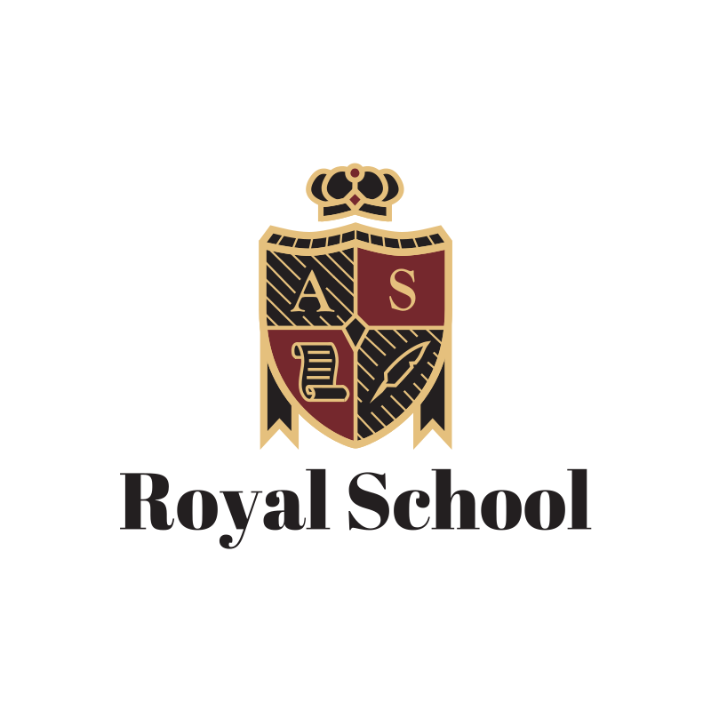 Royal School Logo Design
