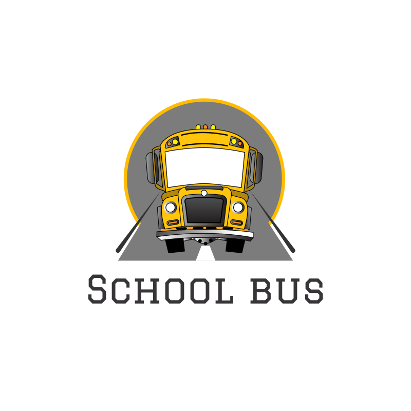School Bus Logo Design